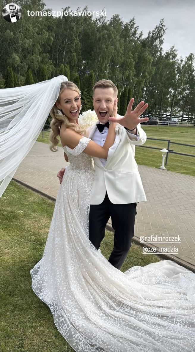 Rafał Mroczek i Magdalena Czech