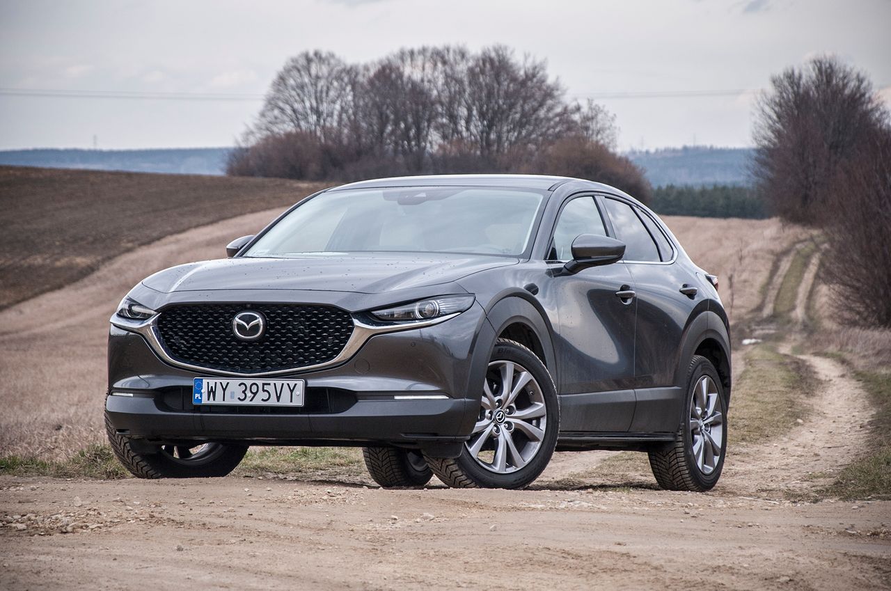 Mazda CX-30 Skyactiv-X (2020) (fot. Mateusz Żuchowski)