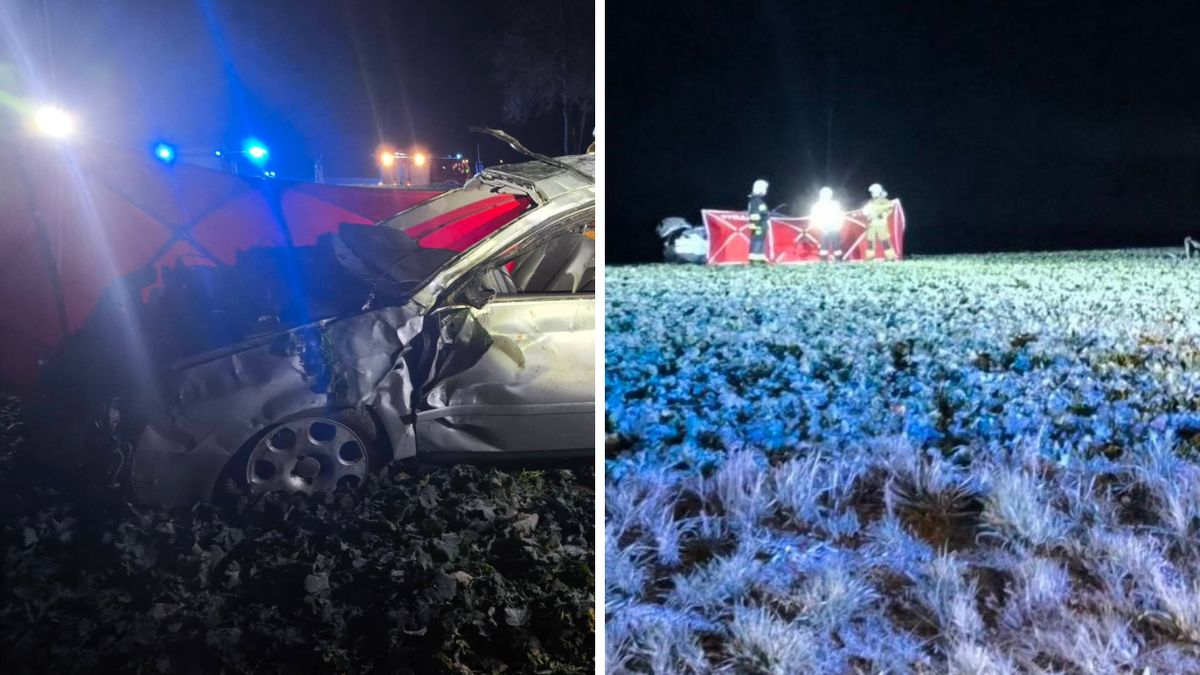  Tragiczny wypadek w Wielkopolsce. Nie żyje 18-latek