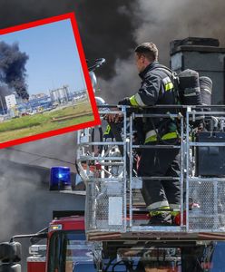 Pożar w zakładzie Synthosu w Oświęcimiu. Jedna osoba poszkodowana