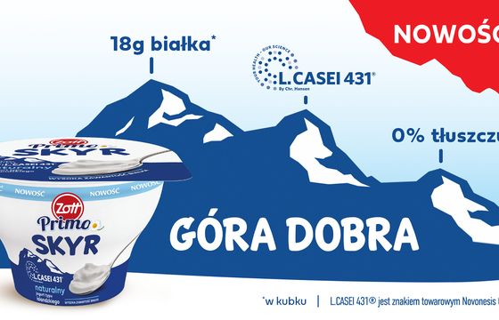 Marka Zott z kampanią nowego produktu