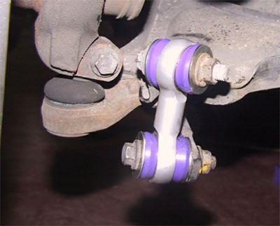 Tuleje poliuretanowe Powerflex w łącznikach stabilizatora