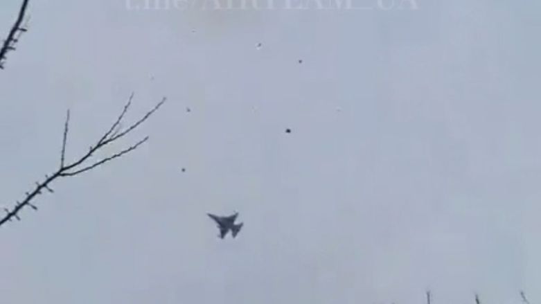 Rosyjski Shahed zestrzelony przez F-16 za pomocą działka.