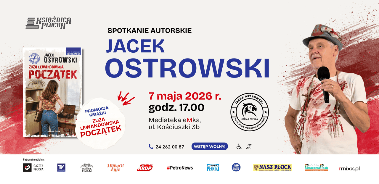 Jedyna okazja w tym roku. Autor "Zuzy Lewandowskiej" spotka się z czytelnikami