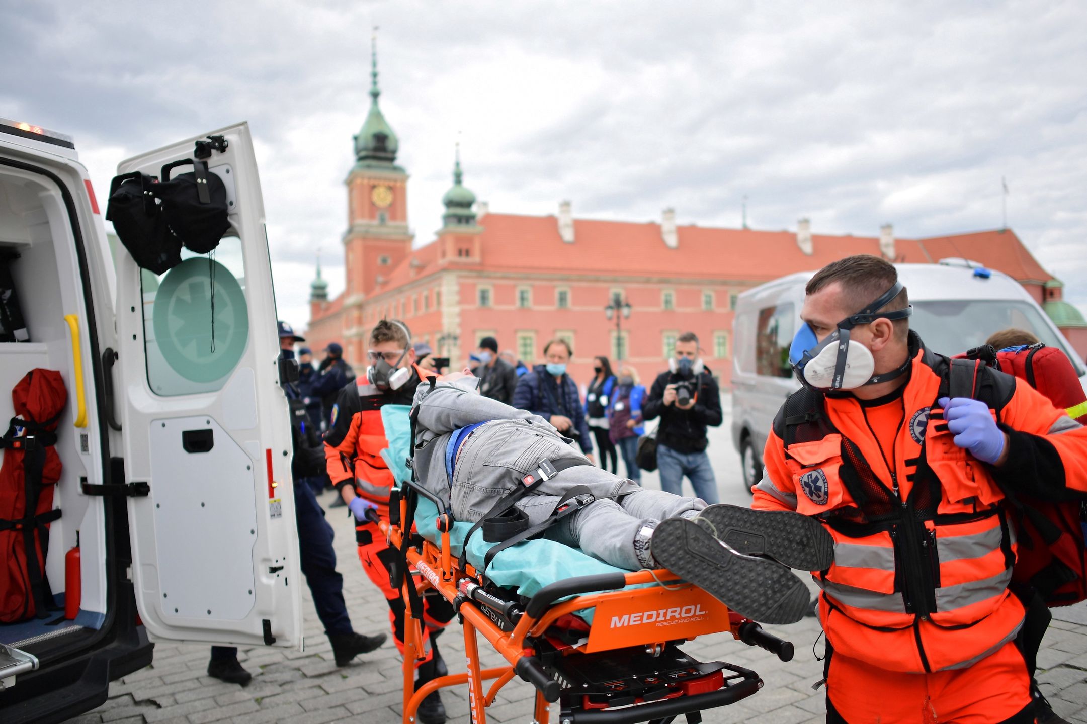Strajk przedsiębiorców. Interweniowała policja, są poszkodowani
