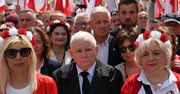 Kaczyński na marszu Nawrockiego. "Nie chce stawiania świata na głowie"