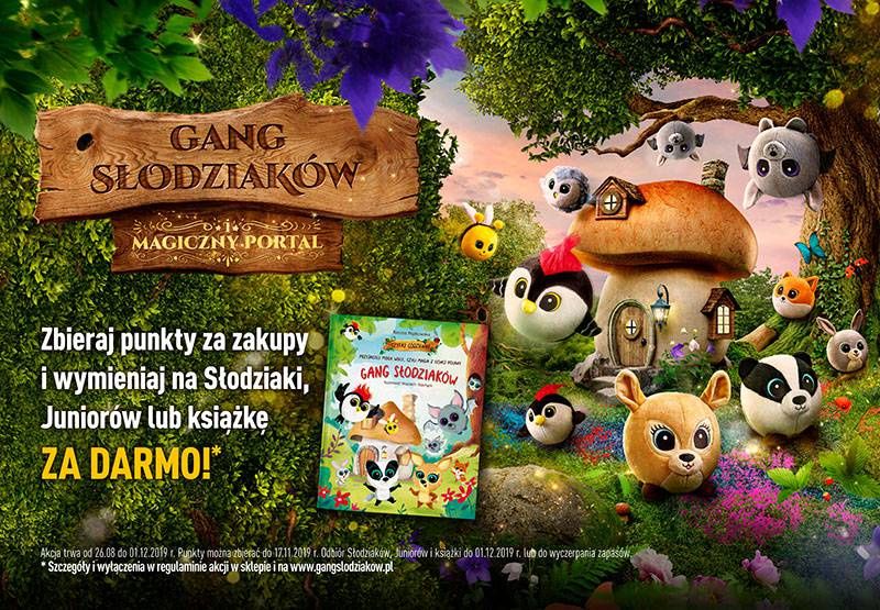 Gang Słodziaków od 26 sierpnia w Biedronce. Jak wyglądają maskotki i jak je zdobyć?
