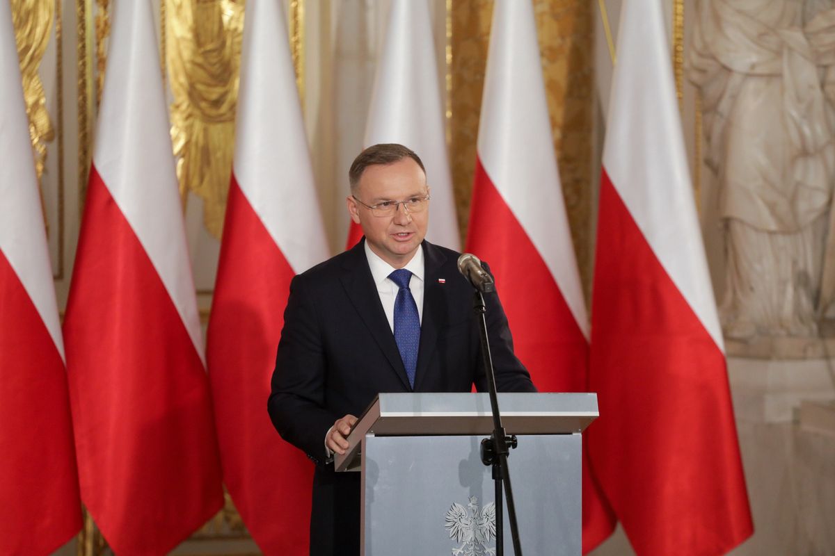 Andrzej Duda na naradzie BBN