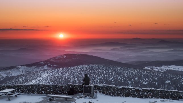 Widok ze Śnieżki