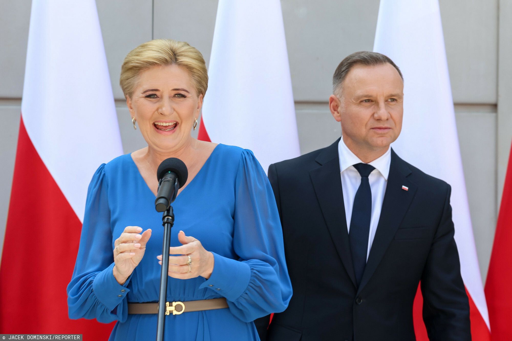 Agata Duda i Andrzej Duda