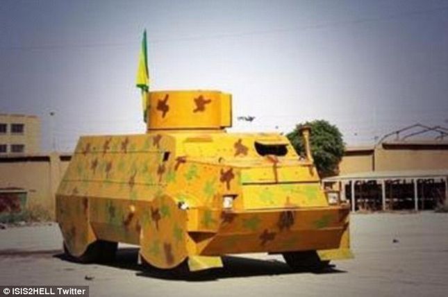 To nie film! Takimi „czołgami” domowej roboty Kurdowie walczą z islamistami z ISIS 6
