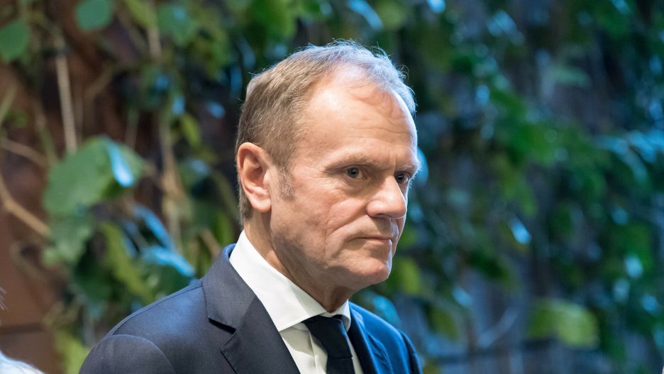 Donald Tusk i S?awomir Broniarz nt. aktualnej sytuacji w edukacji08.11.2021 Gdansk ECS Konferencja prasowa Donalda Tuska i Prezesa ZNP Slawomira Broniarza po spotkaniu przedstawicieli PO z czlonkami Prezydium ZG ZNP i rozmowie na temat aktualnej sytuacji w edukacji Fot. Wojciech Strozyk/REPORTER
N/z: Donald Tusk
N/z: Donald TuskWojciech Strozyk/REPORTER