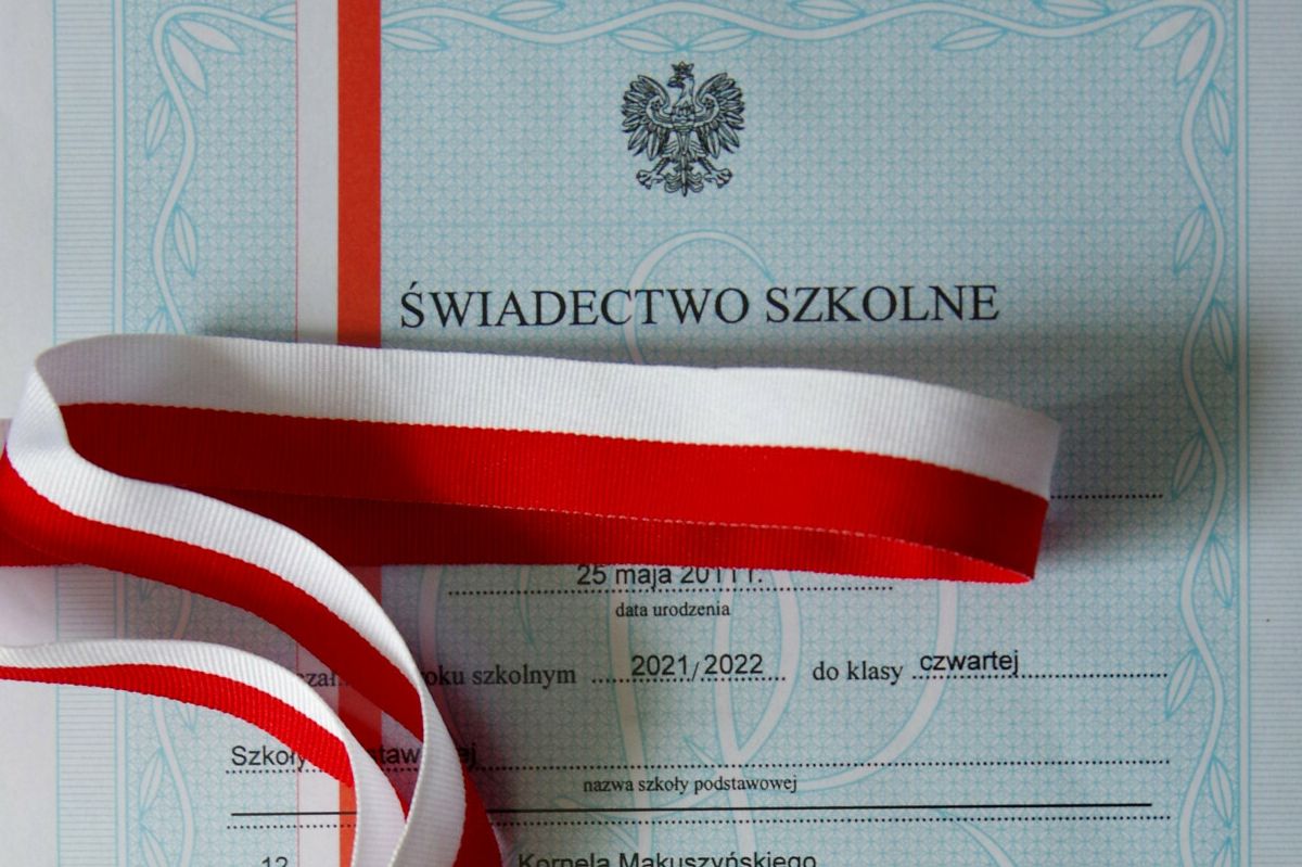 Co oznacza kolor świadectwa? Nawet rodzice nie wiedzą