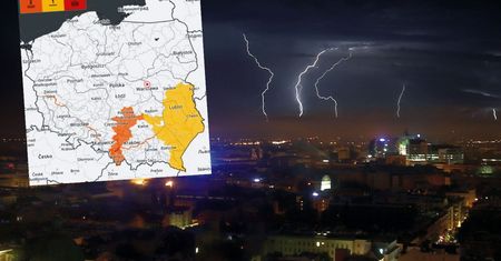 Pogoda. Ostrzeżenia trzeciego stopnia. Burze w wielu regionach Polski