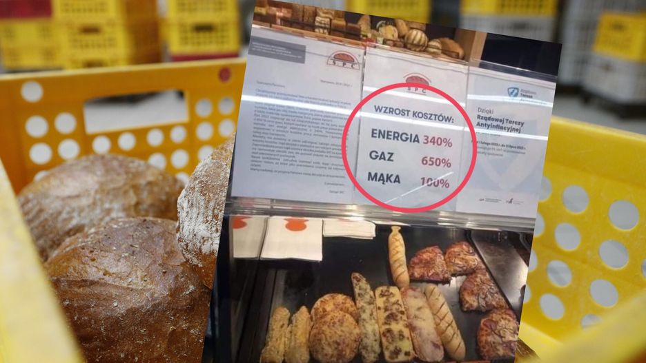 Piekarnia zamieściła informację o podwyżkach