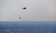 Grecja. Helikopter runął do morza. Dwie osoby nie żyją