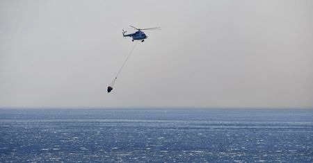 Grecja. Helikopter runął do morza. Dwie osoby nie żyją