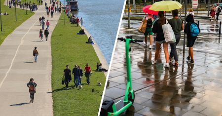 Deszcz i chłód, a potem eksplozja ciepła. Prognoza na nowy tydzień