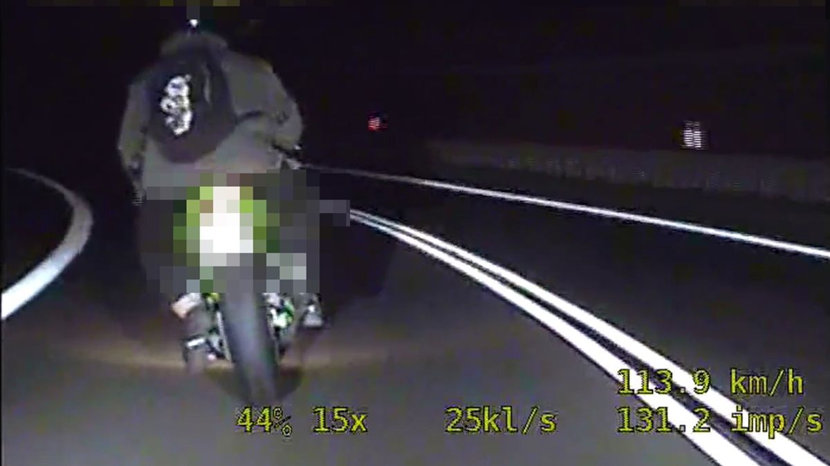Pędził 185 km/h na motocyklu