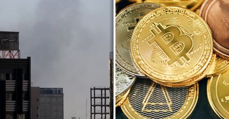 Atak na Iran pogrąża kryptowaluty. Bitcoin mocno w dół