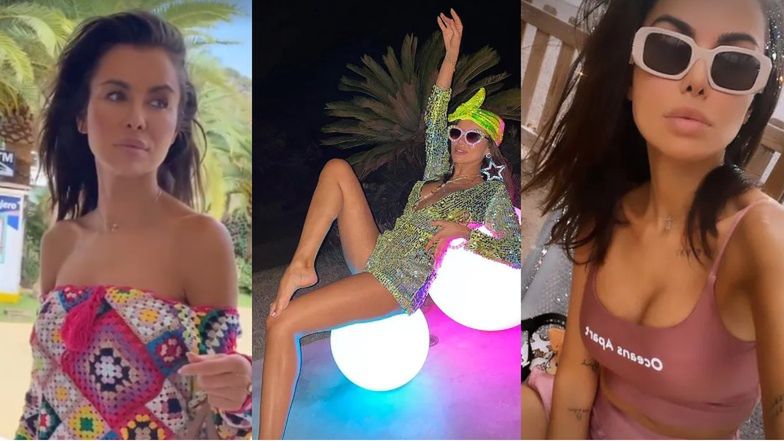 Odziana w cekiny Natalia Siwiec baluje na Ibizie (FOTO)