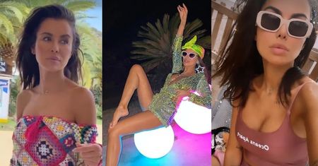 Odziana w cekiny Natalia Siwiec baluje na Ibizie (FOTO)