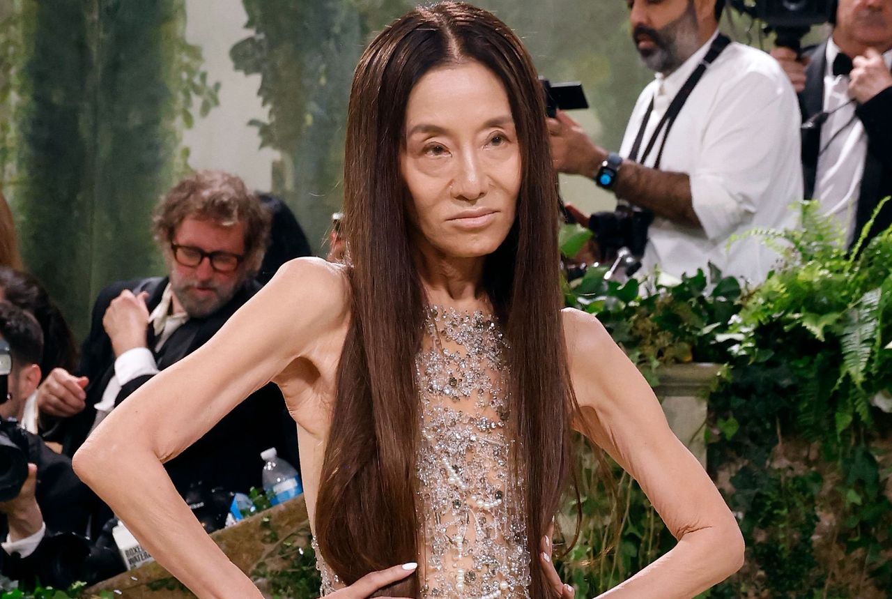 Vera Wang dazzles at 75 in sheer elegance at the MET Gala 2024