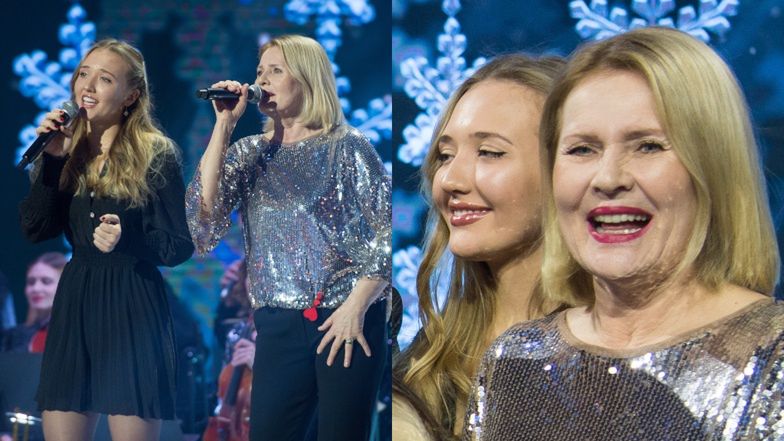 Grażyna Szapołowska z wnuczką w "Szansy na sukces"