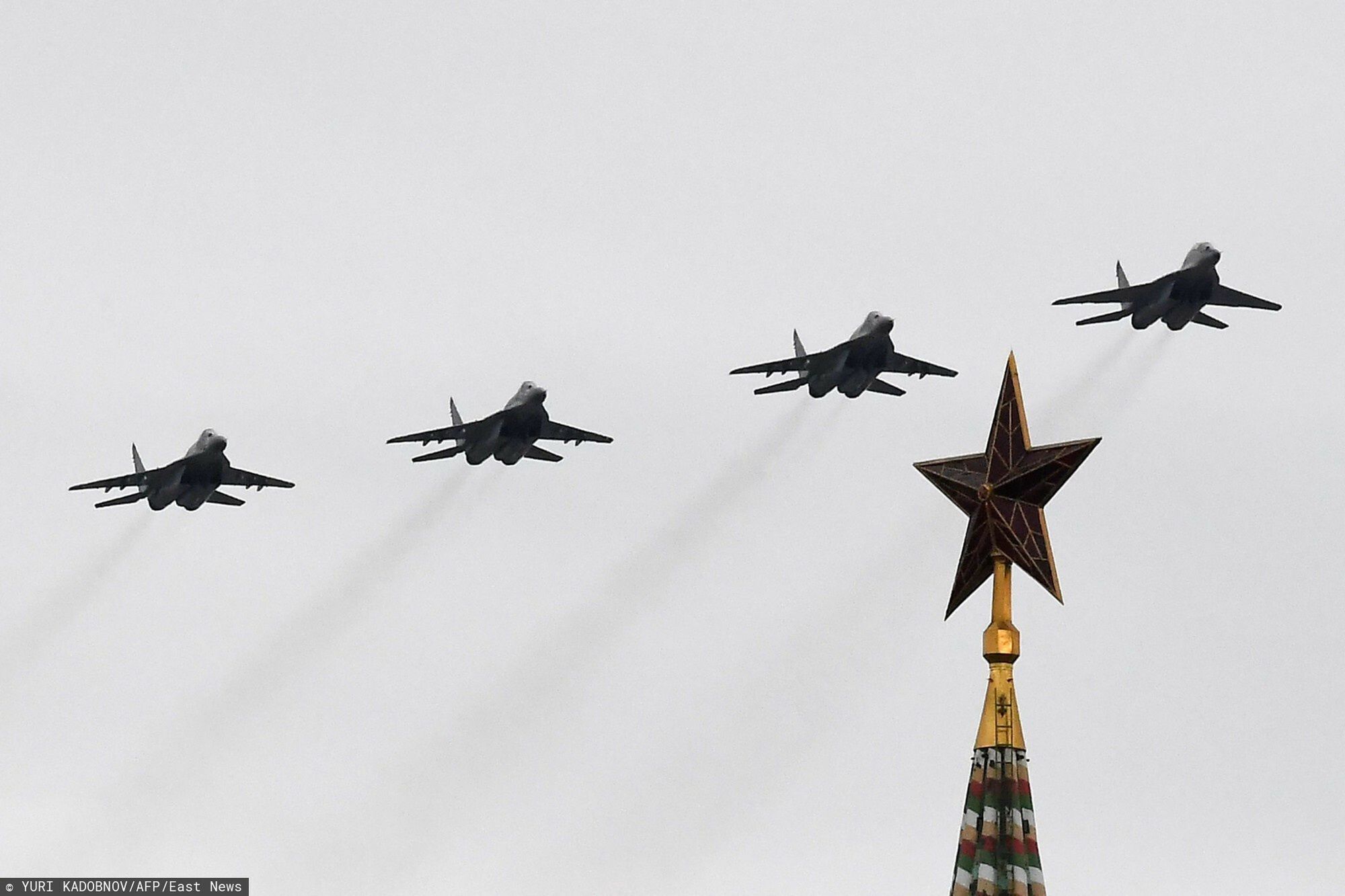 Rosyjskie lotnictwo atakuje terytorium Ukrainy przy pomocy MIG-29