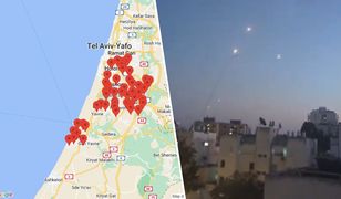 Potężny atak rakietowy. Hamas bombarduje Izrael [RELACJA NA ŻYWO]