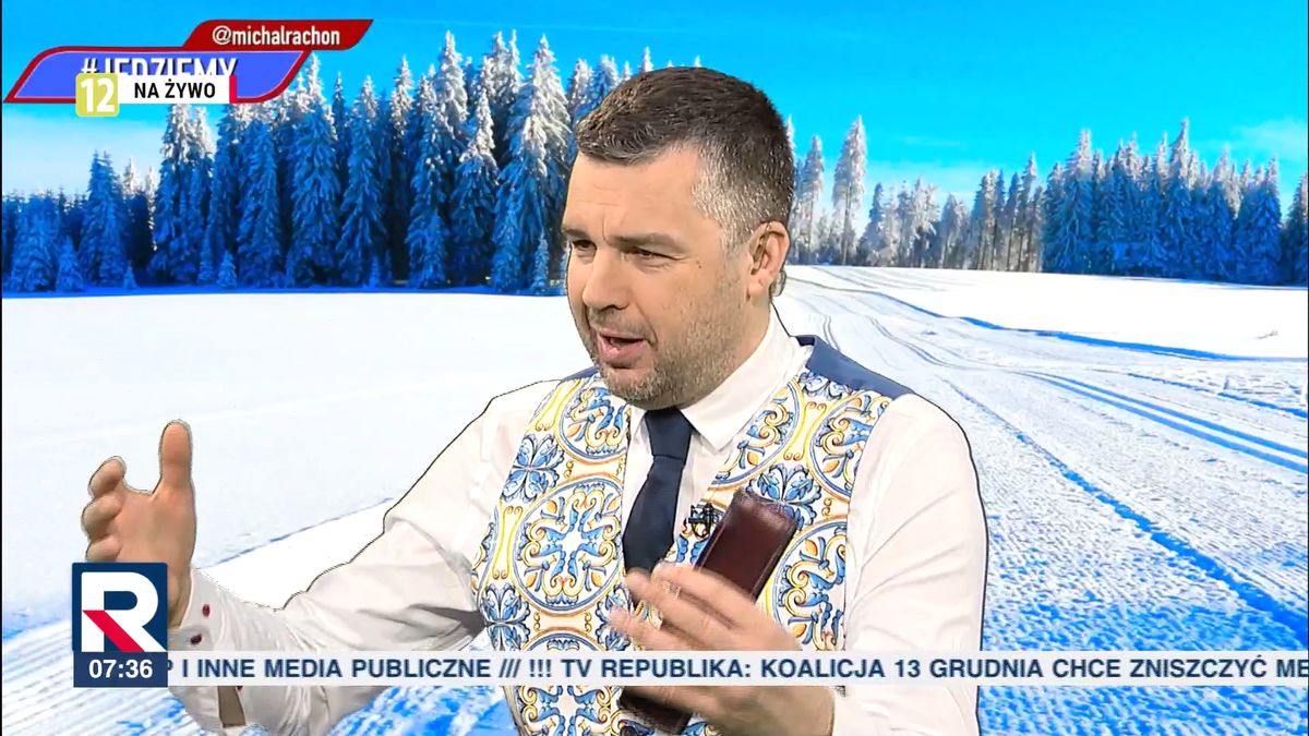 Michał Rachoń przeniósł swój program "Jedziemy" do TV Republika