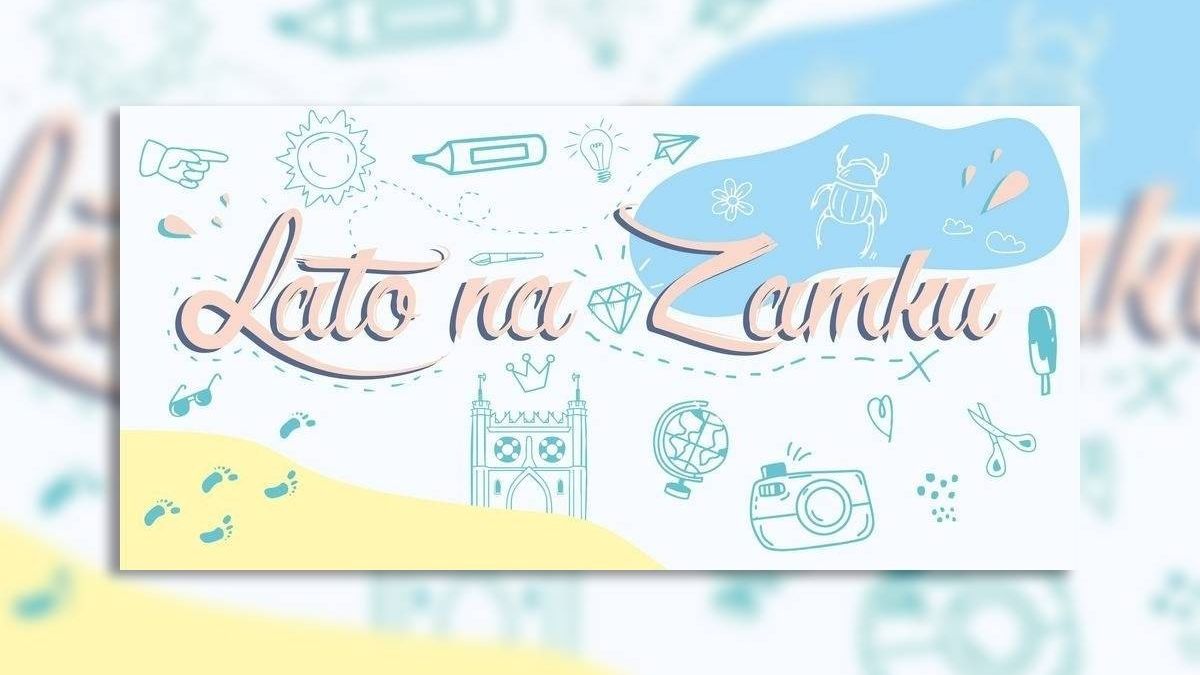 grafika Lato na Zamku