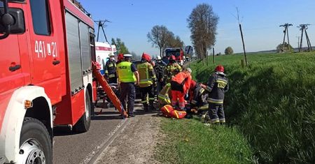 Tragedia pod Kraśnikiem. Nie żyje dziecko. Koszmarny wypadek na DK 19