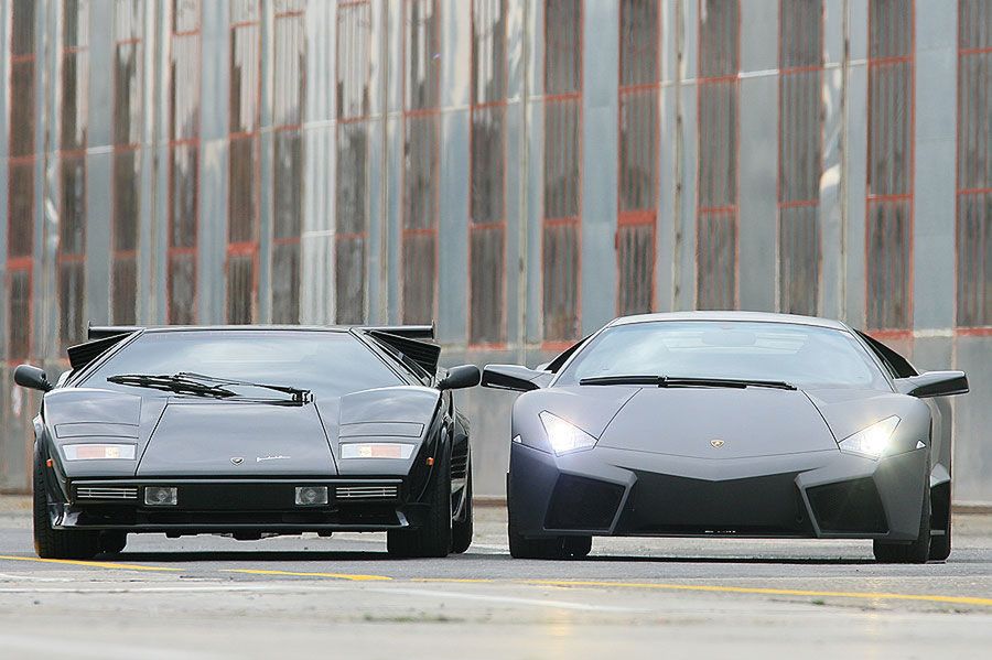 Lamborghini Countach & Reventon