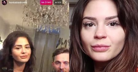 Honorata Skarbek nadaje na żywo: "Ktoś mi nasr** na dywan w łazience"