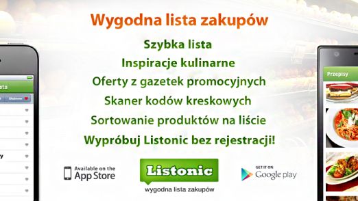 Listonic z nowymi funkcjami już na rynku 1