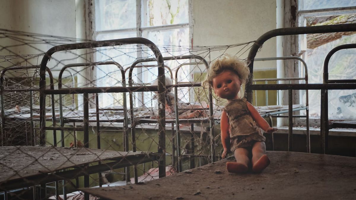 Czarnobyl, strefa skażona, zdjęcie ilustracyjne.