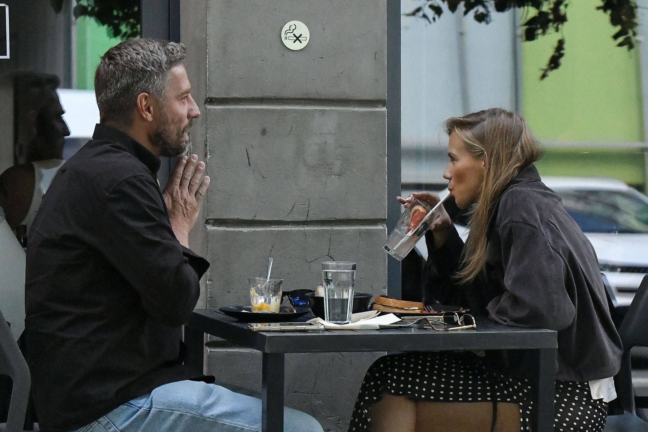 Agnieszka Kaczorowska i Marcin Rogacewicz na randce