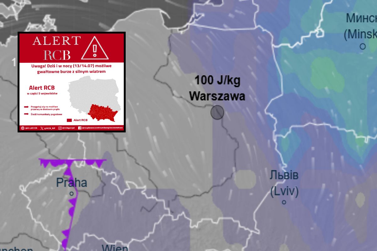 IMGW ostrzega - może być niebezpiecznie!