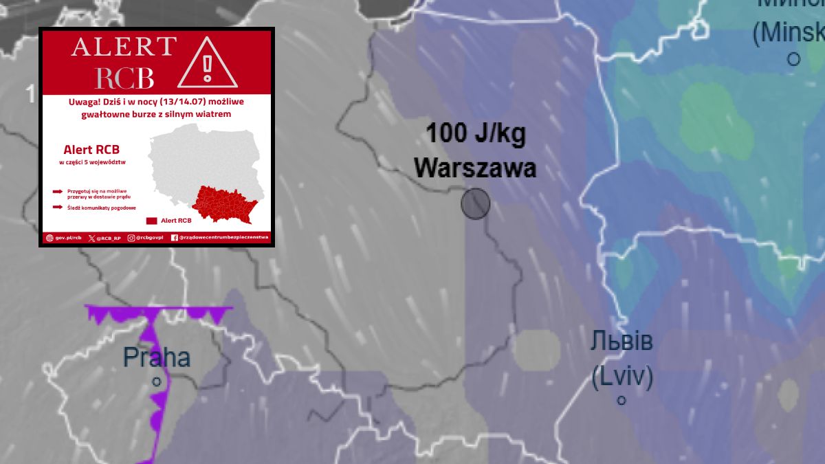 IMGW ostrzega - może być niebezpiecznie!