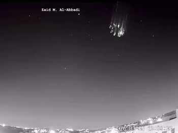 Ognisty deszcz nad Jordanią. Jest sprawką potężnych pocisków Iranu