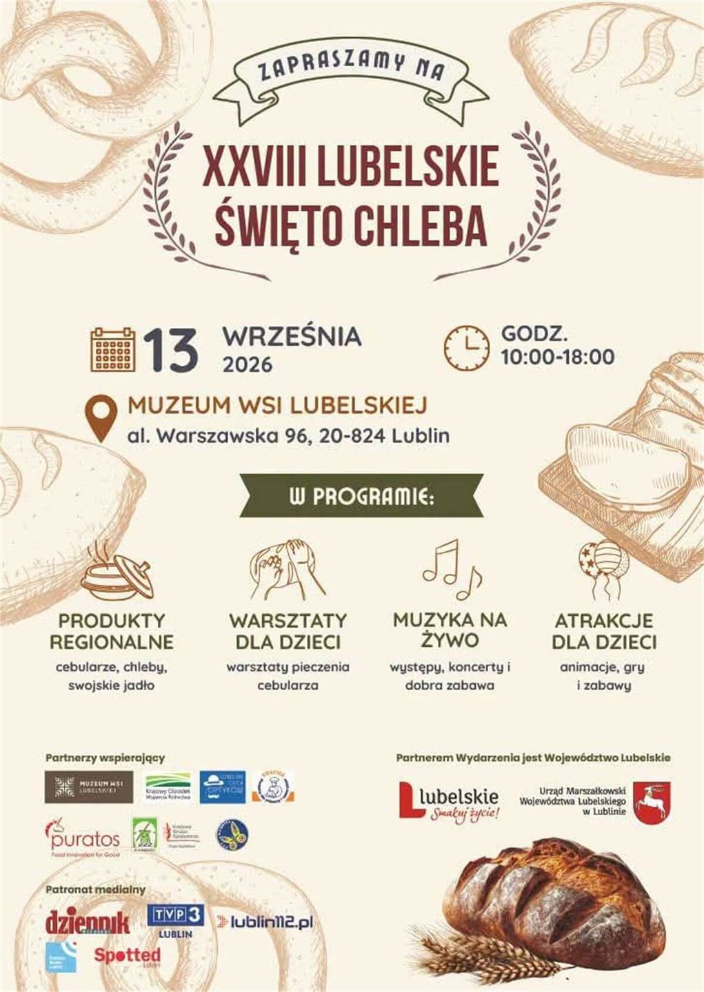 Lubelskie Święto Chleba w Muzeum Wsi Lubelskiej