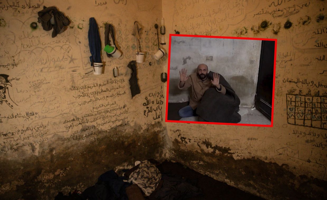 Szokujące odkrycie. Uwolniony przed kamerami więzień to zbrodniarz