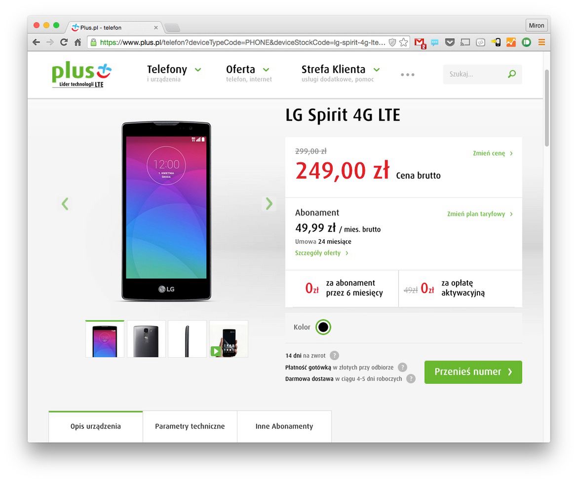 LG Spirit w ofertach polskich operatorów. Gdzie kupić i za ile? 3