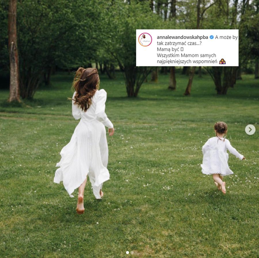 Anna Lewandowska świętuje Dzień Matki