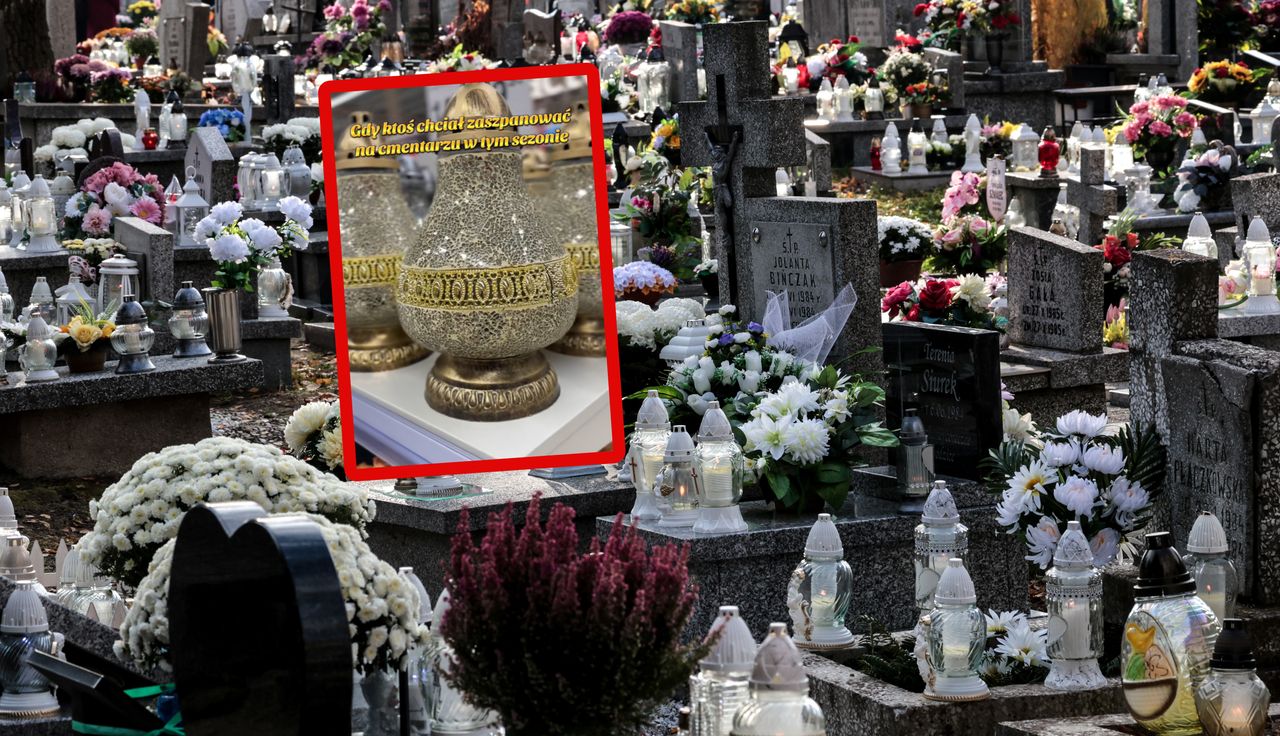 Sprzedają znicze dubajskie. Pokazała cenę. Lepiej usiądźcie