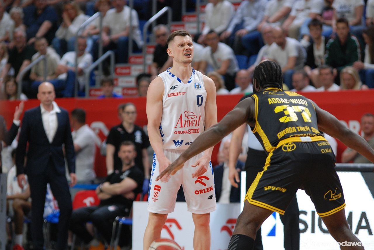 Anwil pewnie pokonał Trefl! Włocławianie z ważnym zwycięstwem przed play-in [foto]