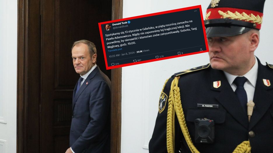 Donald Tusk zapowiada swoją wizytę w Gdańsku