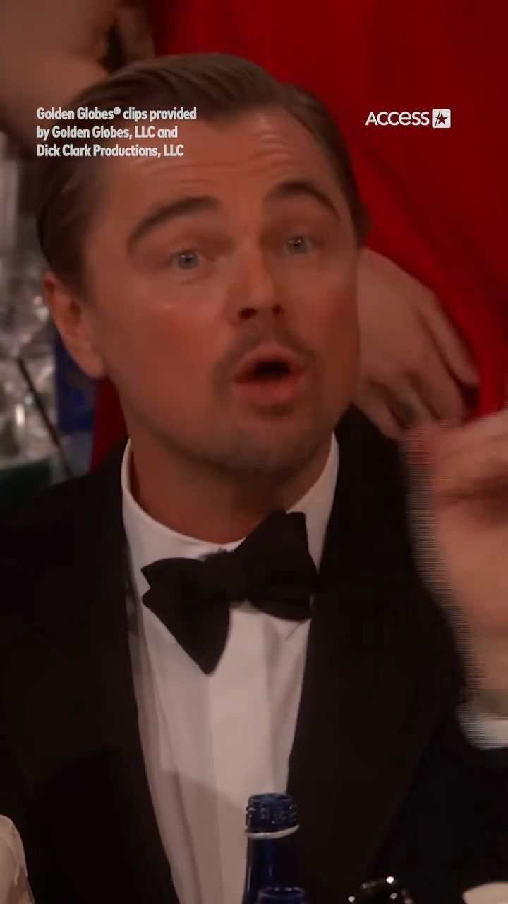 Leonardo DiCaprio na gali wręczenia Złotych Globów