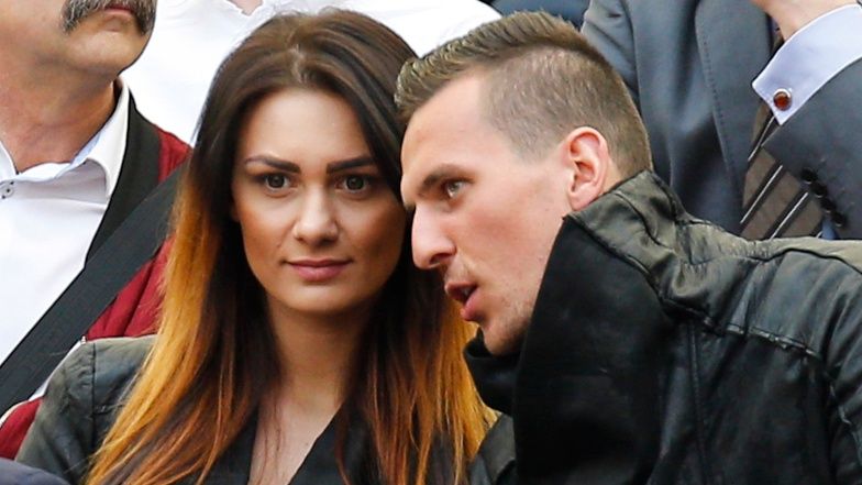 Jessica Ziółek i Arkadiusz Milik